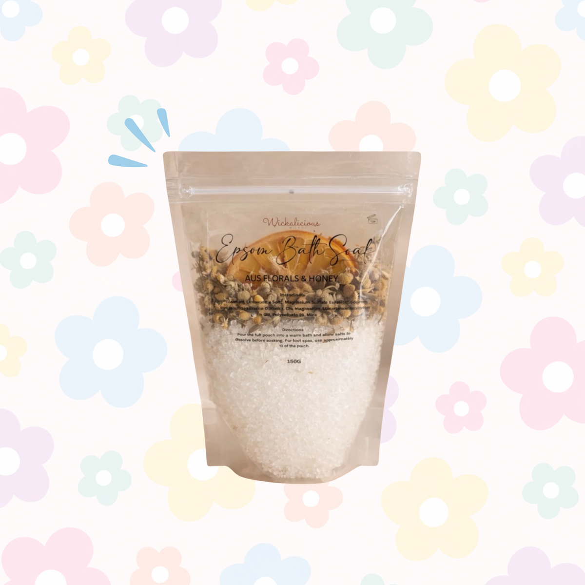 Dried Floral Bath Soaks