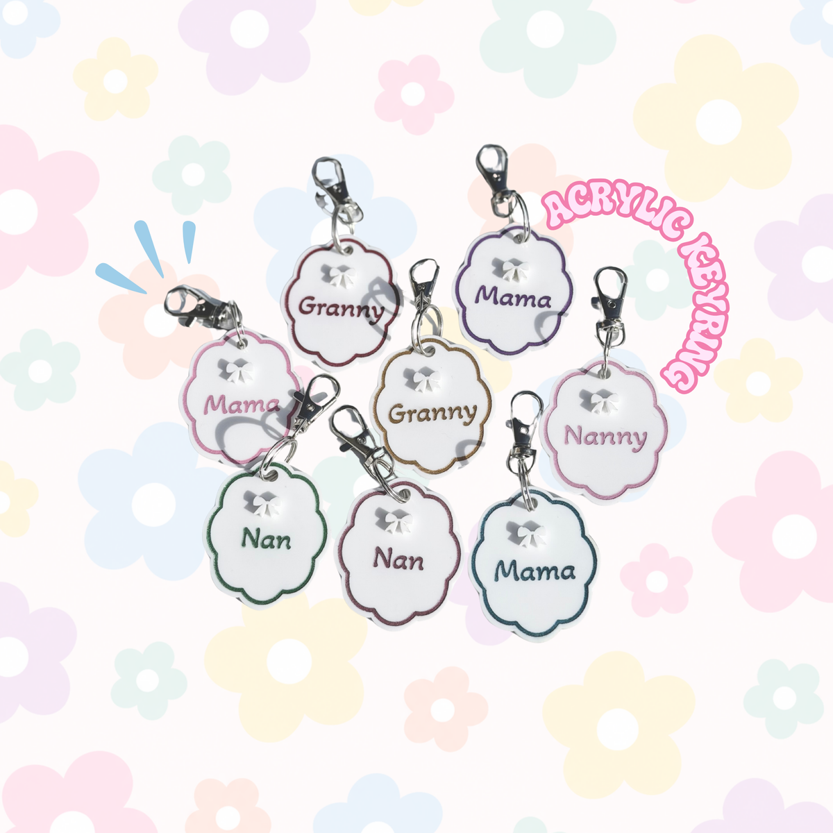 Small Bow Keyring