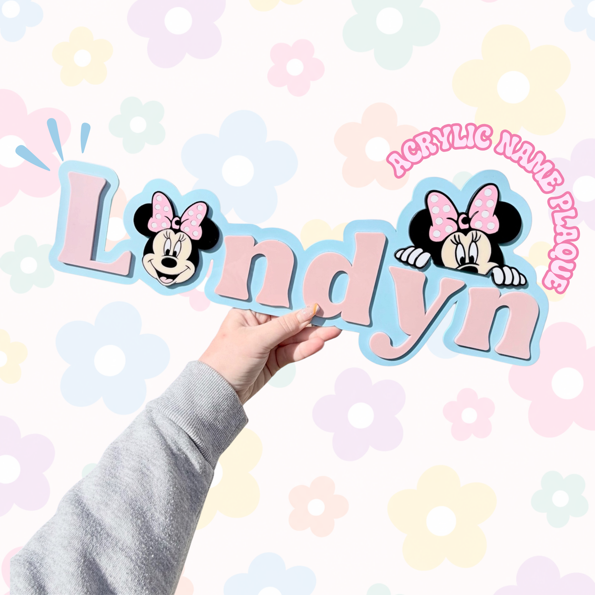 Minnie Mouse Wall Plaque