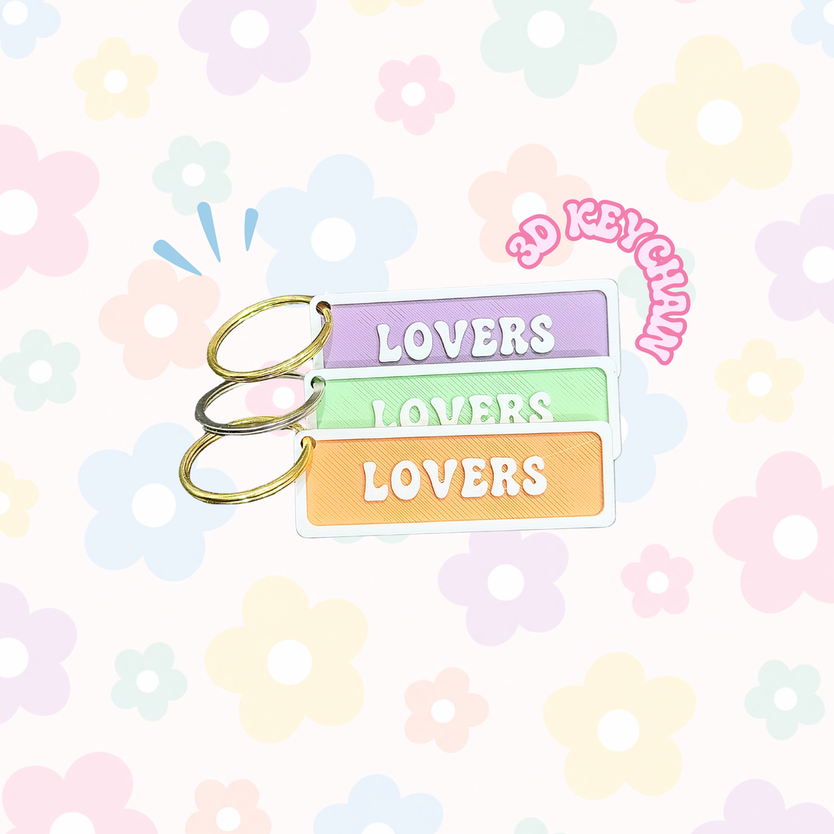 Lovers Keychain