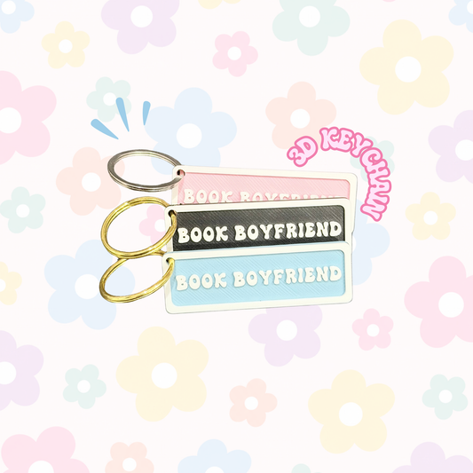 Book Boyfriend Keychain