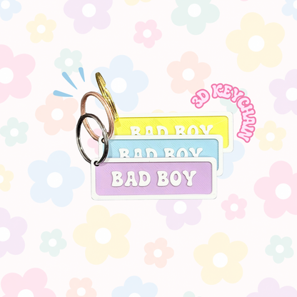 Bad Boy Keychain
