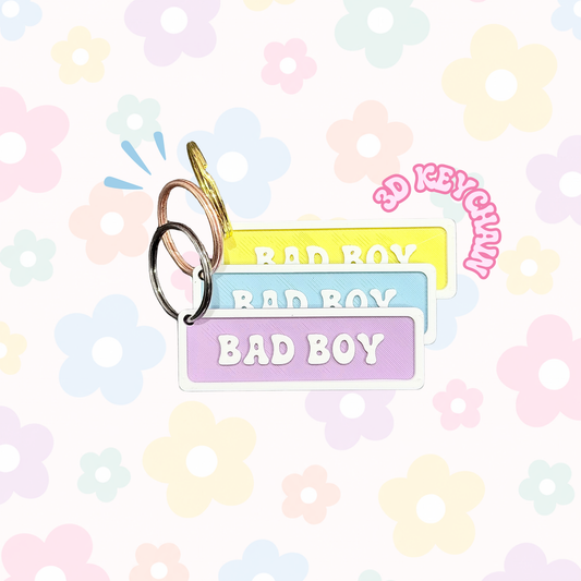 Bad Boy Keychain