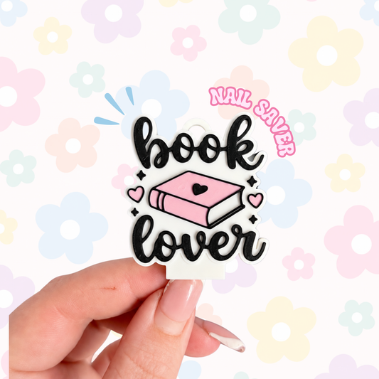 Nail Saver - Pink Book Lover
