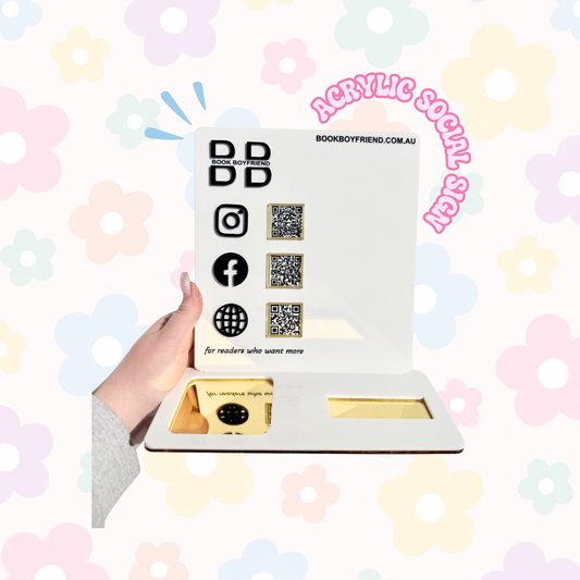 Acrylic Social Signage