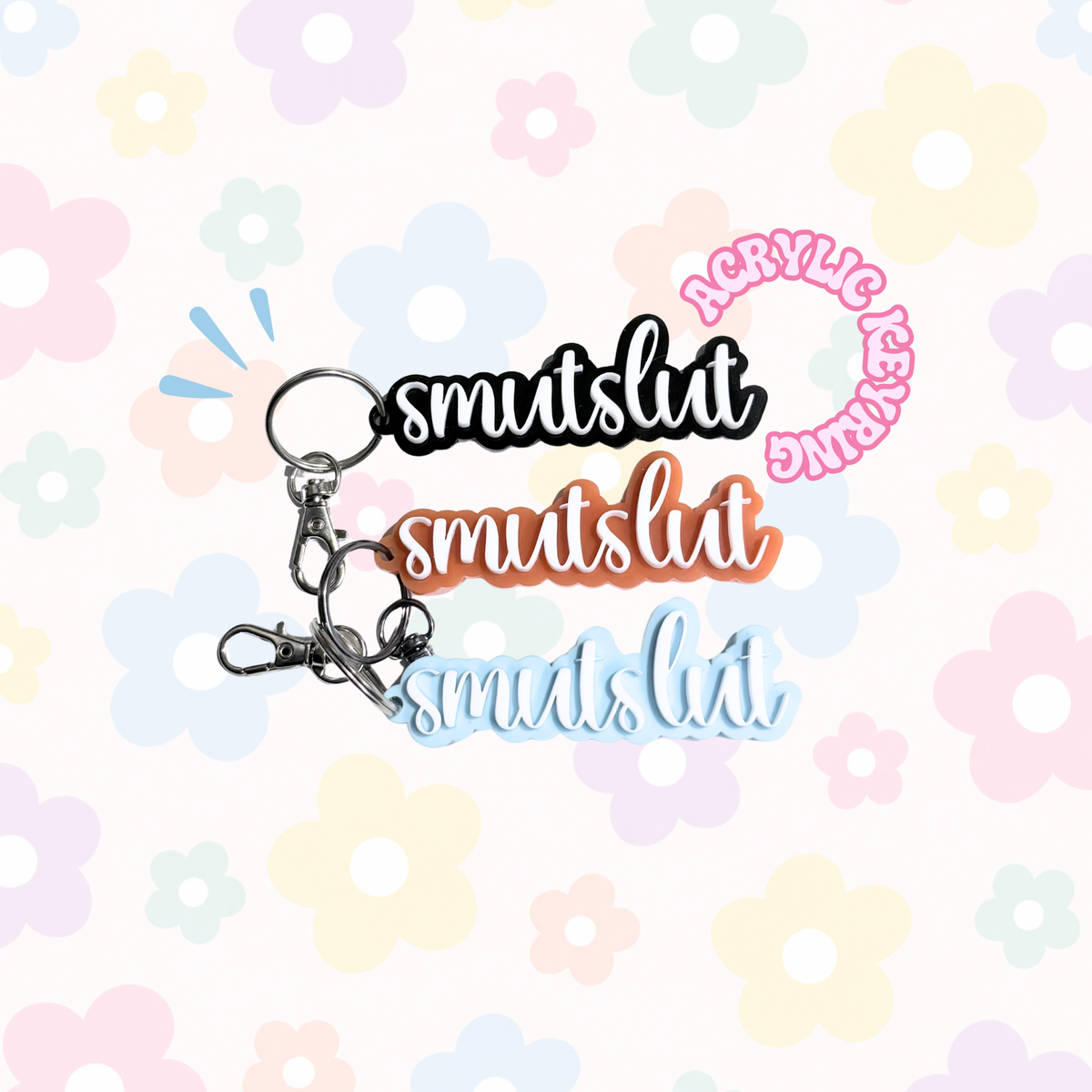 Smutslut Keyring