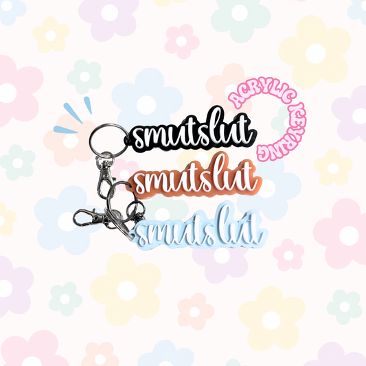 Smutslut Keyring