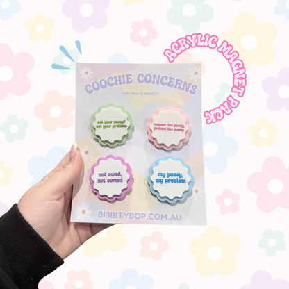Coochie Concerns - Magnet Pack