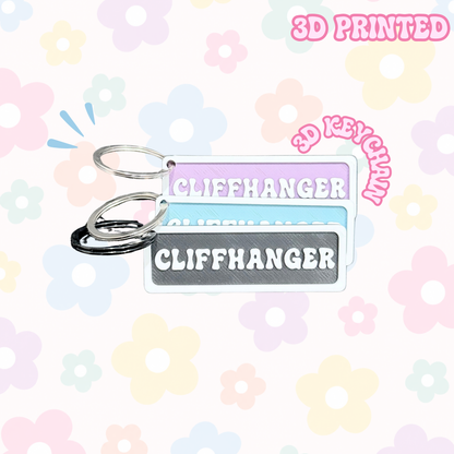 Cliffhanger Keychain