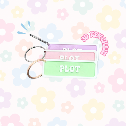 Plot Keychain